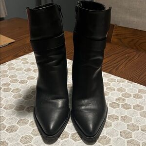 Naturalizer Soul Heeled Zip Booties, size 8.5 EU 39